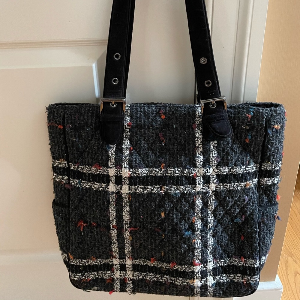 Vintage Vera Bradley Special edition tweed tote